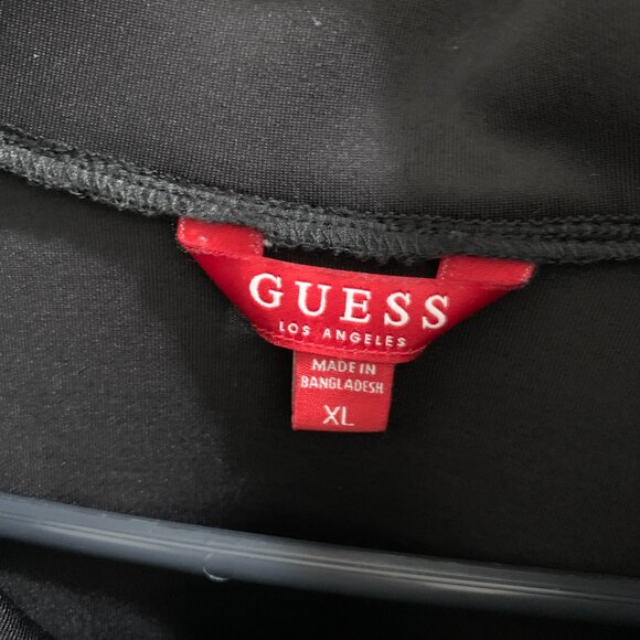 Guess Los Angeles Women's Black Fleece Jacket. - Picture 4 of 14